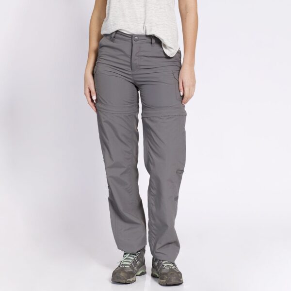 PANTALON DESMONTABLE KANNU MUJER GRIS OSCURO - Image 2
