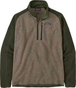 PATAGONIA BETTER SWEATER 1/4 ZIP SEABIRD GREY HOMBRE