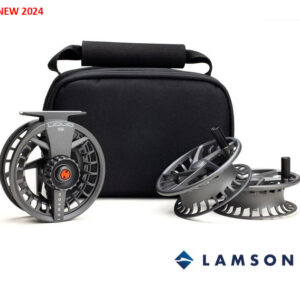 KIT CARRETE LAMSON LIQUID S-SERIES 3+3 PACK SMOKE