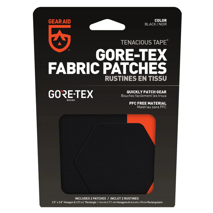 PARCHE TENACIUS GORE-TEX FABRIC NEGRO