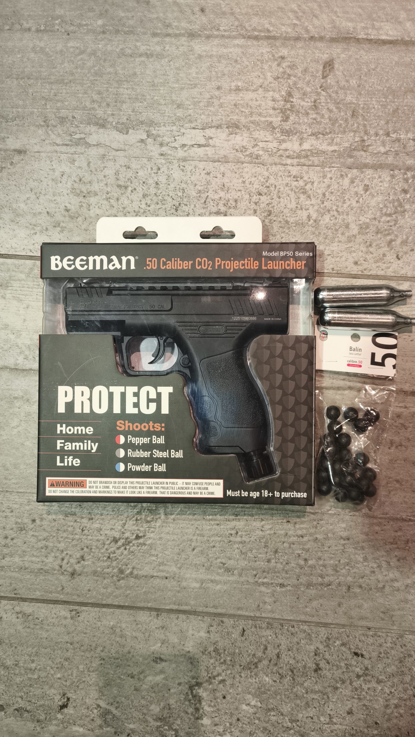 PISTOLA BEEMAN BP50 CALIBRE 50 - Imagen 4
