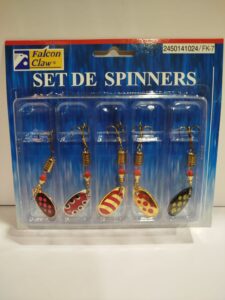 SET DE SPINNERS FALCON CLAW 5GR