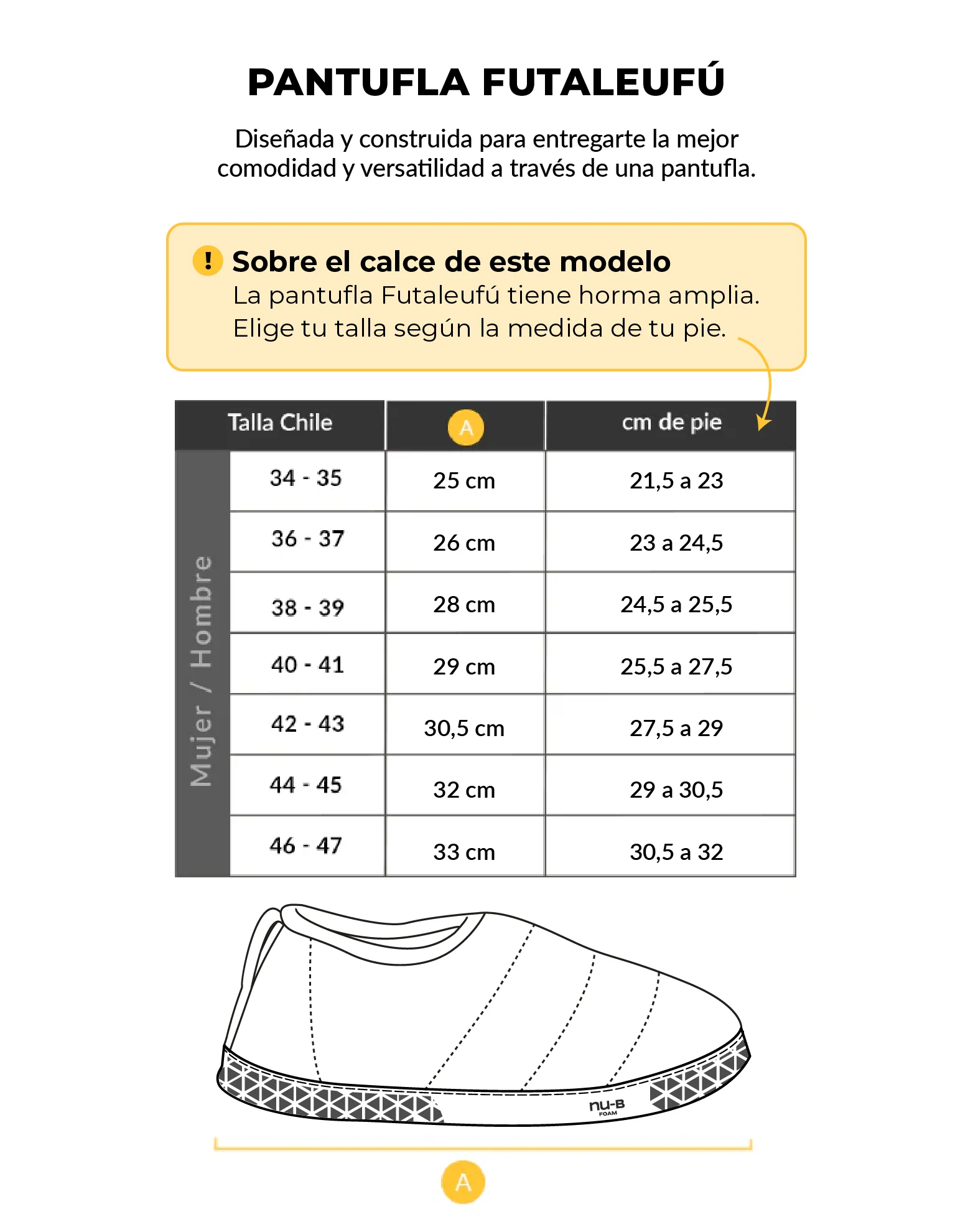 PANTUFLA TERMICA ATAKAMA FUTALEUFU CAFE - Imagen 2