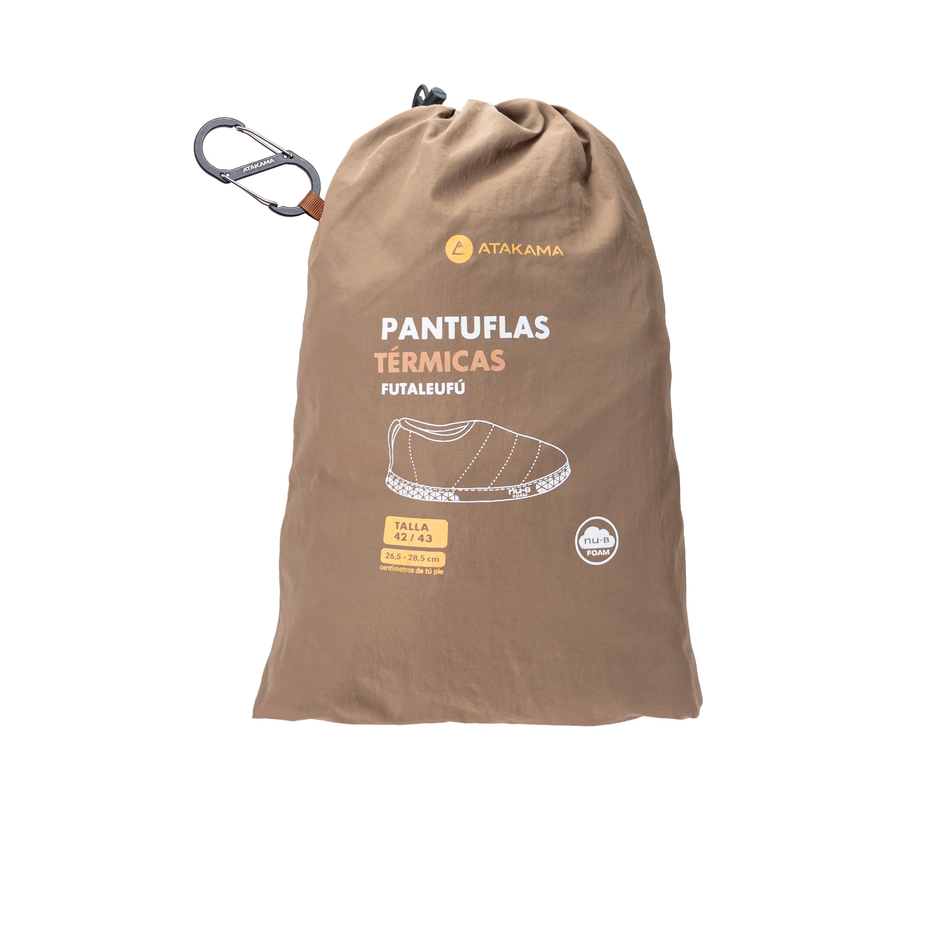 PANTUFLA TERMICA ATAKAMA FUTALEUFU CAFE - Imagen 4