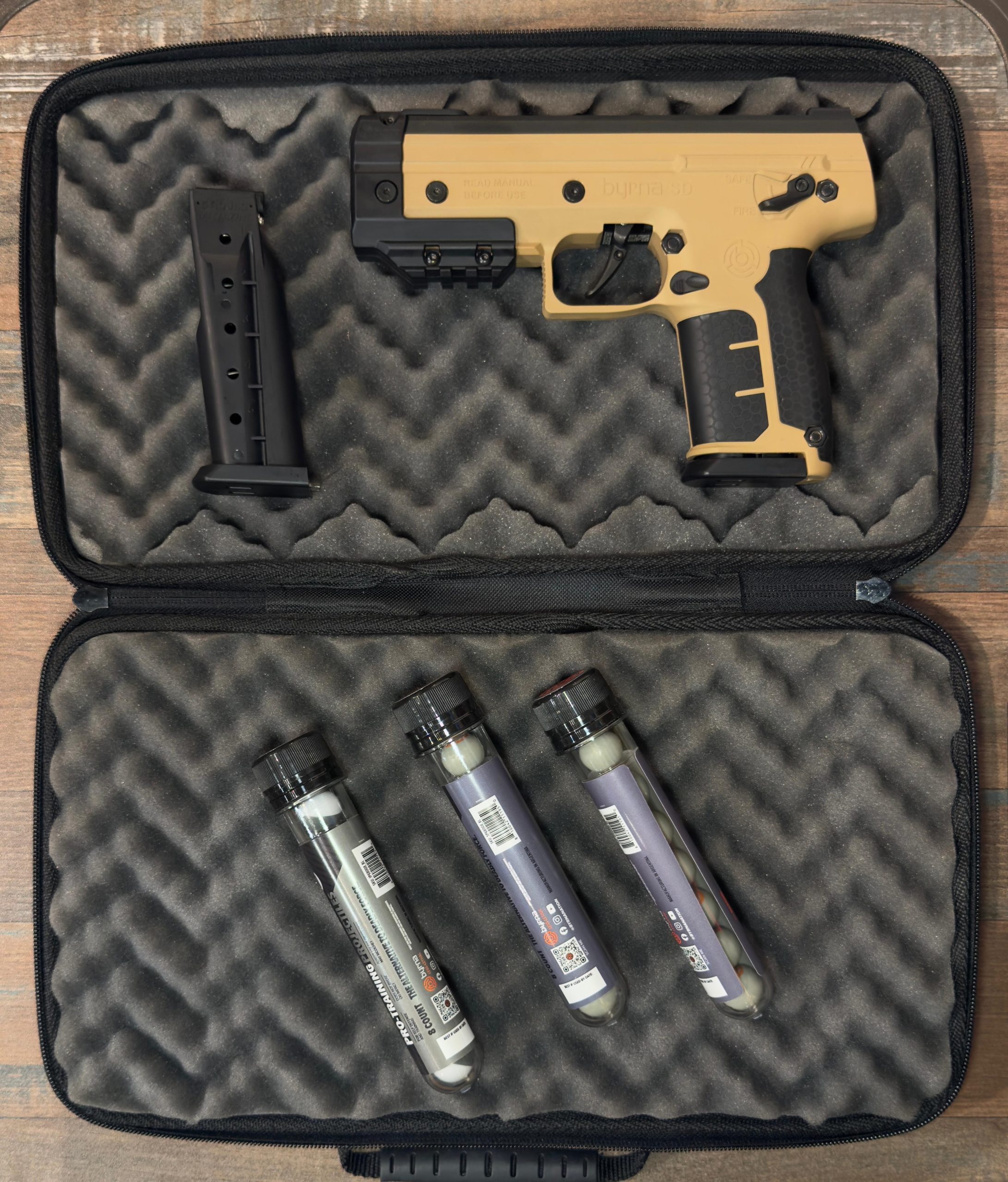 PISTOLA TRAUMÁTICA CO2 BYRNA - Imagen 3