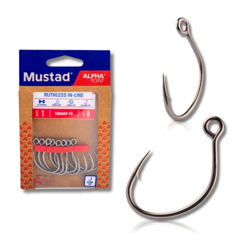 ANZUELO MUSTAD IN LINE RUTHLESS #4
