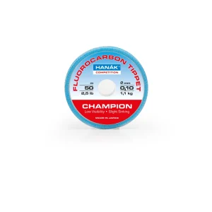 FLUOROCARBON TIPPET HANAK CHAMPION 50mt 3.0lb