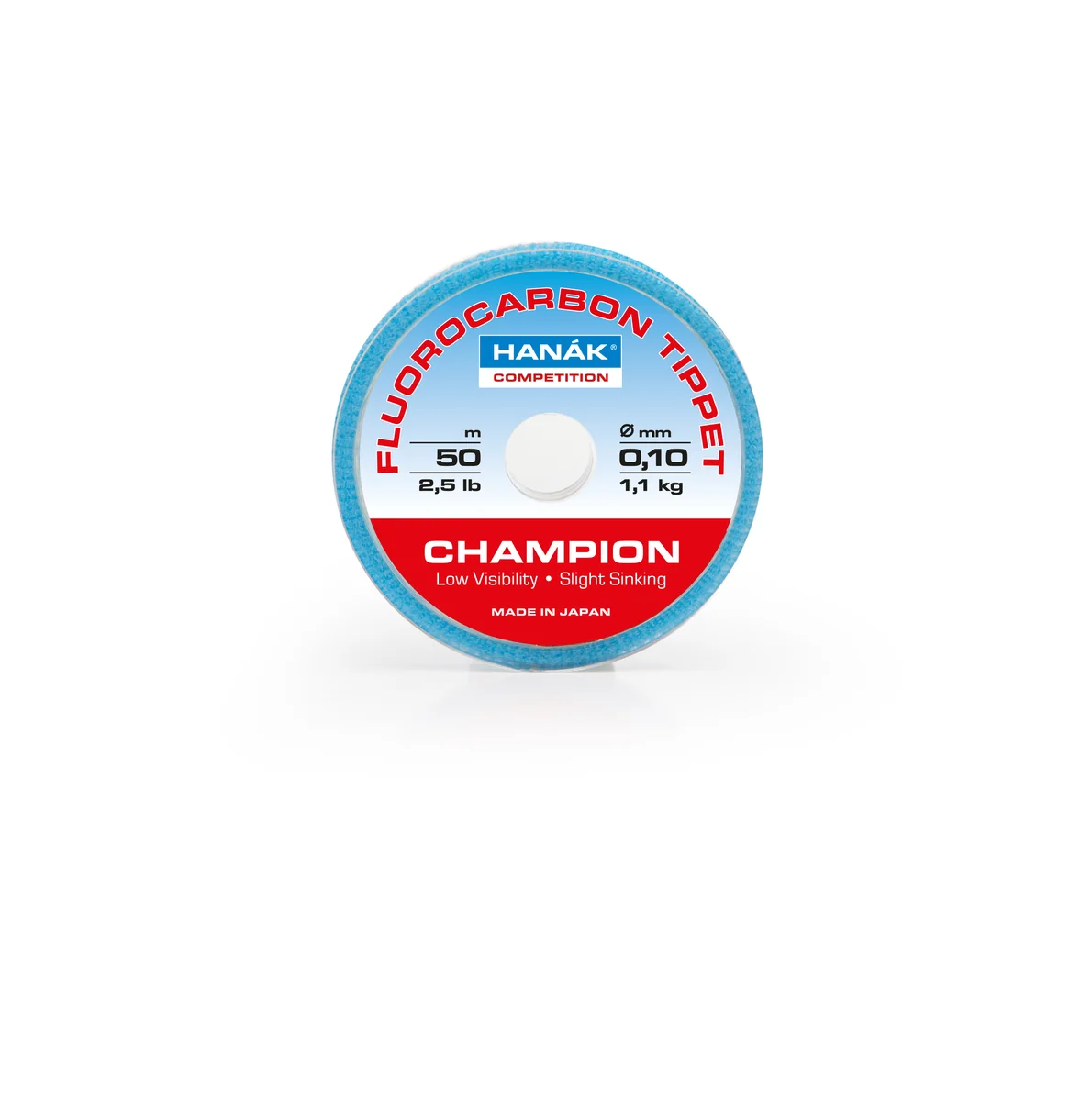 FLUOROCARBON TIPPET HANAK CHAMPION 50mt 3.0lb